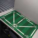 Soccer Training Equipment, Soccer Training Mat Improve Strength, Agility and Coordination, Anti-Slip Silent Absorption Soccer Footwork Training Mat, Soccer Trainer for Indoor/Outdoor Drills