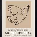 Poster Master Vintage Poster - Dove Print - Bird Art - Line Drawing - Sketch Art - Gift for Boys, Girls & Animal Lover - Minimal Decor for Kid's Room or Nursery - 8x10 UNFRAMED Wall Art (Pigeon)