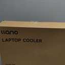 llano V10 Gaming Laptop Cooling Pad, RGB Laptop Cooler Stand with Powerful 4.72 Inch External Turbo Cooling Fan, Fast Cooling Computer 13-17.3in, Button Control, 3 Adjustable Stand, 4-Port USB C&A