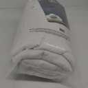 Serta ComfortSure Twin XL Mattress Cover, Fitted Pillow Top Mattress Pad, Super Soft and Breathable Quilted Cotton Protector with 18" Elastic Deep Pockets for Secure Fit, White