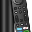 Voice Remote Replacement for All Fire-Series, TV Cube/TV Stick Remote for Fire Smart Stick,TVs Stick (HD, 4K Max, 4K, Lite), Remote for Hisense, Insignia, TCL, Omni, QLED Smart TVs