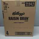 Kellogg's Raisin Bran, Breakfast Cereal, Original, 1.52oz (70 Count), Best By: AUG/14/2025