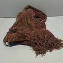 RECYCO Throw Blanket Soft Cozy Chenille Throw Blanket with Fringe Tassel for Couch Sofa Chair Bed Living Room Gift (Brown, 60'' x 80'')