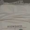 Bioweaves Organic Waterproof Mattress Protector  GOTS Certified Organic Cotton King Mattress Cover with Breathable Piqu Weave top Layer  20 Inch Deep Pocket, White