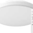 Koda | 14" LED Flush Mount Ceiling Light with Motion Sensor, Remote Control, Dimmable Brightness, 1600 Lumens and Adjustable Color Between 2700K and 5000K | Designed for The Bedroom, Hallway, Living
