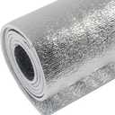 5mm Reflective Insulation Foam Core Radiant Barrier 40  80 Double Side Foil Cold and Heat Shield Thermal Insulation for Ceilings,Walls,Steel Buildings,Roofing ect