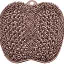 BESKAR Shower Foot Scrubber Mat with Non-Slip Suction Cups, Foot Spa Brush for Cleaning & Exfoliating Your Feet No Bend, Foot Points Reflexology Mat for Relax Your Feet