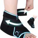 Comfytemp Ankle Ice Pack Wrap for Plantar Fasciitis Relief, Foot Support Brace for Sprain, Cold Bag for Injury, Achilles Tendonitis, Heel Spur, Swelling, Hot Cold Compress, Running Essentials - 1 Pack