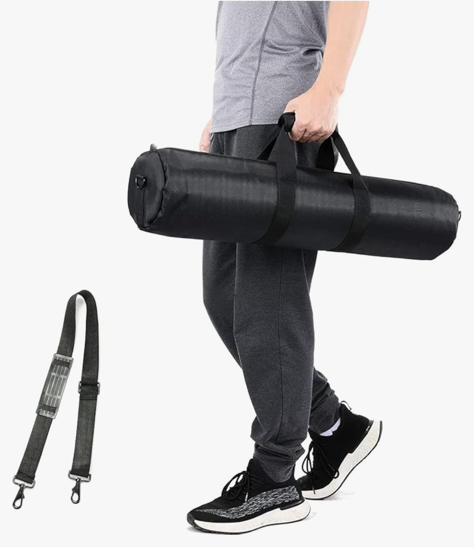 39in/100cm Tripod Carrying Case, Heavy Duty Nylon Bag with Shoulder Strap, Padded for Light Stand, Tripods, Monopods, Umbrellas, Softboxes, Boom Stand, Speaker Stands, Mic Stands