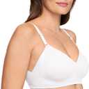 Warner's Womens No Side Effects Underarm and Back-Smoothing Comfort Wireless Lift T-Shirt Bra Rn2231aT-Shirt Bra (X-Large)