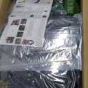 10.5FT Outdoor Animated Flying Witch Halloween Decor on Broom, Sound Activation,Eyes Glowing,Scary Sounds, Animatronics Hover Witch for Garden Yard Lawn Decorations