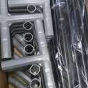 74" 50" Large Baby Playpen, Baby Playard for Babies and Toddlers, Baby Fence Play Pens for Indoor & Outdoor, Sturdy Safety Play Yard with Soft Breathable Mesh, Anti-Fall, Grey