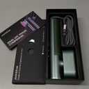 Jack Rose Travel Steamer for Clothes,100-220V Portable Iron,15s Heat Up,Steamer Iron 2 In 1, Travel Size,Large Ceramic Heat Panel,for Global and Europe (Green)