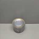 FOCUSLINE 7 Inch Small Clear Gold Plastic Plates 100 Count, Disposable Heavy Duty Clear Plates with Gold Rim, Premium Hard Plastic Plate Fancy Disposable Salad Plate for Wedding Parties