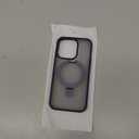 TORRAS Ultra Magnetic for iPhone 14 Pro Case with Sturdy Stand, [Exceed 3X Mil-Grade Shockproof & Compatible with MagSafe] Sleek Unbreakable Kickstand Case Ostand Series, Matte Purple