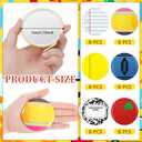 Thyle 36 Pcs Teacher Appreciation Gifts Mini Compact Mirror Bulk Gifts for Teacher's Day Composition Book Pocket Mirrors Graduation Party Favors End of Year Present for Teaching Women Team (Colorful)