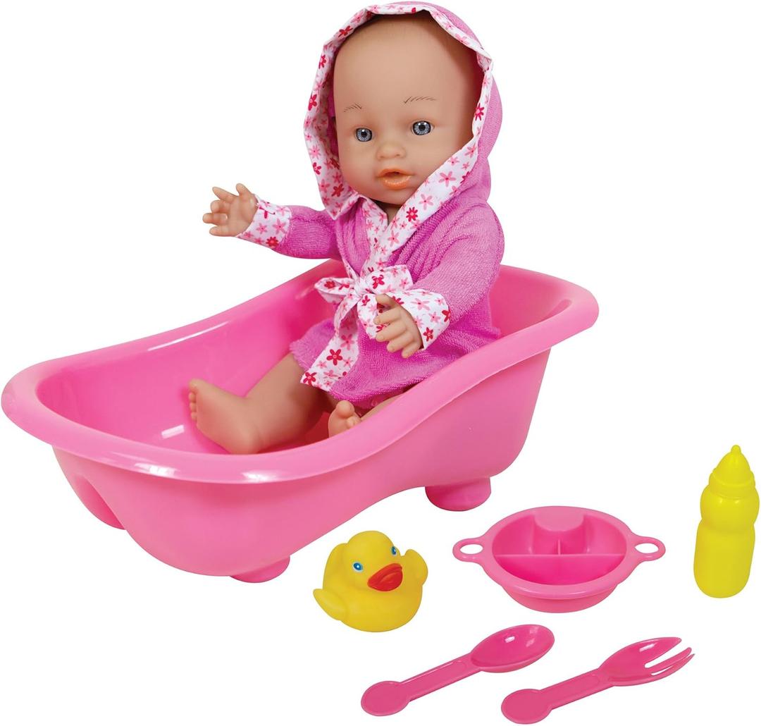 Baby with Bathtub, Pink