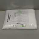 RYB Home Blackout Door Curtain - Privacy Thermal Insulated Living Room/Dining/Front/Tricia/Patio French Door Glass Window Curtains, W30 x L72 inch, 1 Panel, Pure White