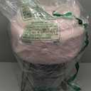 GREENSTELL Small Vanity Stool Chair with Storage and Folding Back, 13" x 13" x 17.7" Faux Fur Soft Ottoman for Teenager, 4 Metal Legs with Anti-Slip Feet, Furry Padded Seat for Makeup, Bedroom, Pink