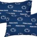 College Covers Everything Comfy Penn State Nittany Lions Pillowcase Pair, Standard, 20" x 30", Includes 2 Pillowcases