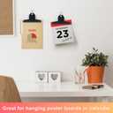 Coideal Metal Bulldog Clips Black, 10 Pcs 4 Inch Large Binder Paper Clips for Office Files, Food Bags