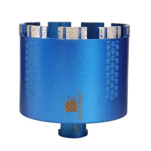 Diamond Core Drill Bit,BRSCHNITT 4 Inch Laser Welded Diamond Hole Saw with 5/8-11 Thread for Granite Marble Solid Block Stone Reinforced Concrete,Dry or Wet Drilling (102mm)