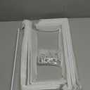 White Floating Shelf Bracket 14 Inch, 10 Pack Heavy Duty Shelf Brackets, Black Wall Shelf Bracket for DIY Decorative with Mounting Hardware (L 14" x H 6" x W1.5")