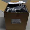 Goovilla 6x6 Post Caps Black(Actual 5.5" x 5.5"), 8 Pack Fence Post Caps with 16 Screws and Easy Installation, Sturdy Waterproof Plastic Deck Post Caps with Frosted Finishing Touch, Protect Wood Post