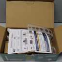 CECEFIN Kitchen Sink Sprayer Hose Attachment for Faucet, Kitchen Faucet Head Replacement w/ 79" Recoil Hose and Holder, Pressurized Water Saving Aerator & Diverter Valve, Faucet Sprayer Attachment Set (F- Grey- ON/OFF Pause Sprayer)