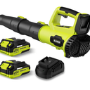 Leaf Blower, 21V Cordless Electric Blower with 2 2.0Ah Batteries and 1 Hour Fast Charger, Lightweight Leaf Blower for Patio Cleaning, Lawn Care, Blowing Fallen Leaves and Dust, etc.
Amazon's Choice