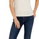 Spyder Women's Sparkle Logo Graphic Short Sleeve Tee T-Shirt (Beige, S)