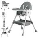 Baby High Chair with Foot Rest