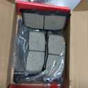 HUSCH D242 Front Ceramic Brake Pads Kit Fit For Toyota Camry 1984-1986, For Corolla 1984-1992, For MR2 1992-1995, For Paseo 1992-1999, For Tercel 1985-1994
