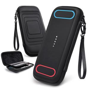 Mumba Carrying Case for Nintendo Switch 2 2025, [Slim Version] Travel Case with 12 Game Cartridge slot Portable Bag Protective Carry handbag Pouch Shell Accessories [Portable & Lightweight] (Black)