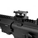 4 x 0.87" Red Dot Sight Riser Mount - Picatinny to RMSc/RMS/Doctor/RMR/SRO/407C/507C/508T/407K/507K/Vortex Venom/Viper/Fastfire Adapter (Doctor/Noblex/CTS-1250 Footprint)