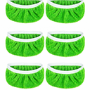 6PCS Reusable Microfiber Mop Pads Washable Wet Pads Compatible with Swiffer Sweeper Refills Pads for Wet & Dry Sweeping Cloths Mop Head Replacement for Household Cleaning