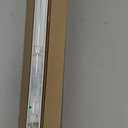 LEVOLOR Basics 2 Faux Wood Horizontal Blinds for Indoor Windows, 35 W x 64 H, Cordless Light Filtering Window Shade for Any Room, White