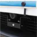 No Drill Front License Plate Holder for Tesla Model Y Juniper 2025-2026, No Block Camera Visibility Lockable License Plate Bracket Mount Anti-Theft No Adhesives License Plate Frame Model Y Accessories