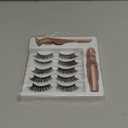 Magnetic Eyelashes with Eyeliner Natural Look Magnetic Lashes with Applicator No Glue Needed Cat Eye Lash Wispy Magnet Lash 5 Pairs with Magnet Eyeliner