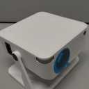 Mini Projector with WiFi 6 and Bluetooth 5.2, Portable Projector 4K Support, Auto Vertical Keystone 270 Rotatable, Compatible with Smartphone/TV Stick/Box/USB/HDMI 1222