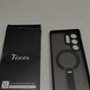 TOCOL Magnetic for Samsung Galaxy S25 Ultra Case, Kickstand with Upgraded Full Camera Protection, Compatible with Magsafe, Drop Protection Slime Cover for Samsung Galaxy S25 Ultra 6.9-Inch (Black)