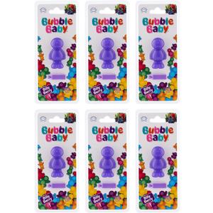 BUBBLEBABY 3D/Vent Clip Car Vent Air Freshener and Odour Eliminator - Berry Fragrance Pack of 6