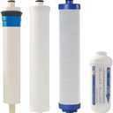Culligan Compatible Full Replacement Filter Set With Membrane for AC-30 Reverse Osmosis System