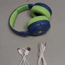 iClever BTH20 Active Noise Cancelling Headphones for Kids, 60H Play Time,Type C Fast Charging, Safe Volume 80dBA, Bluetooth5.4, Award-Winning Kids Headphones Wireless for iPad Tablet Airplane, Blue