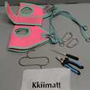 Kkiimatt Dog Grooming Hammock, XXS Grooming Harness for Dogs Trimming at Home,Dog Sling Restraint for Grooming with Thick Fabric Neck Support, Grooming Strap Hanger Holder for Claw Care