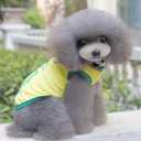 GabeFish Dog World Cup T Shirt Pets Football Jersey Sports Soccer National Team Vest Cat Summer Cool Clothes Apparel Brazil 4X-Large