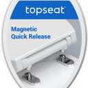 Plus 2 Elongated Toilet Seat, Soft Close, Durable Plastic