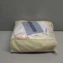 leegleri 2 Pack Ivory Spandex Table Clothes for 6 Foot Rectangle Tables, Wrinkle Free Fitted Table Cloth 6ft Stretch Tablecloths for Parties Weddings Birthday Banquet Baby Shower