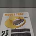 Bucket Lid Mouse Rat Trap, Mouse Catching Tool, Trap Door Style, Multi Catch, Auto Reset, Indoor Outdoor, 5 Gallon Bucket Compatible (Canary)
