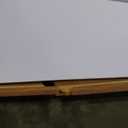 HLNIUC Blue Abstract Wall Art, Watercolor Line 40"x20" Framed Art, Modern Wave Canvas Wall Decor, Natural Landscape Paint Stroke Prints for Living Room, Bedroom, Office